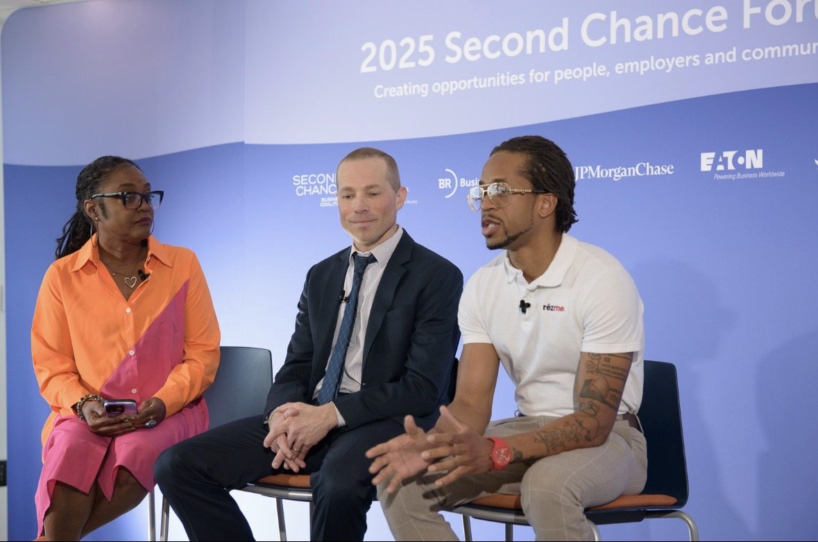 Panel discussion at the 2025 Second Chance Forum
