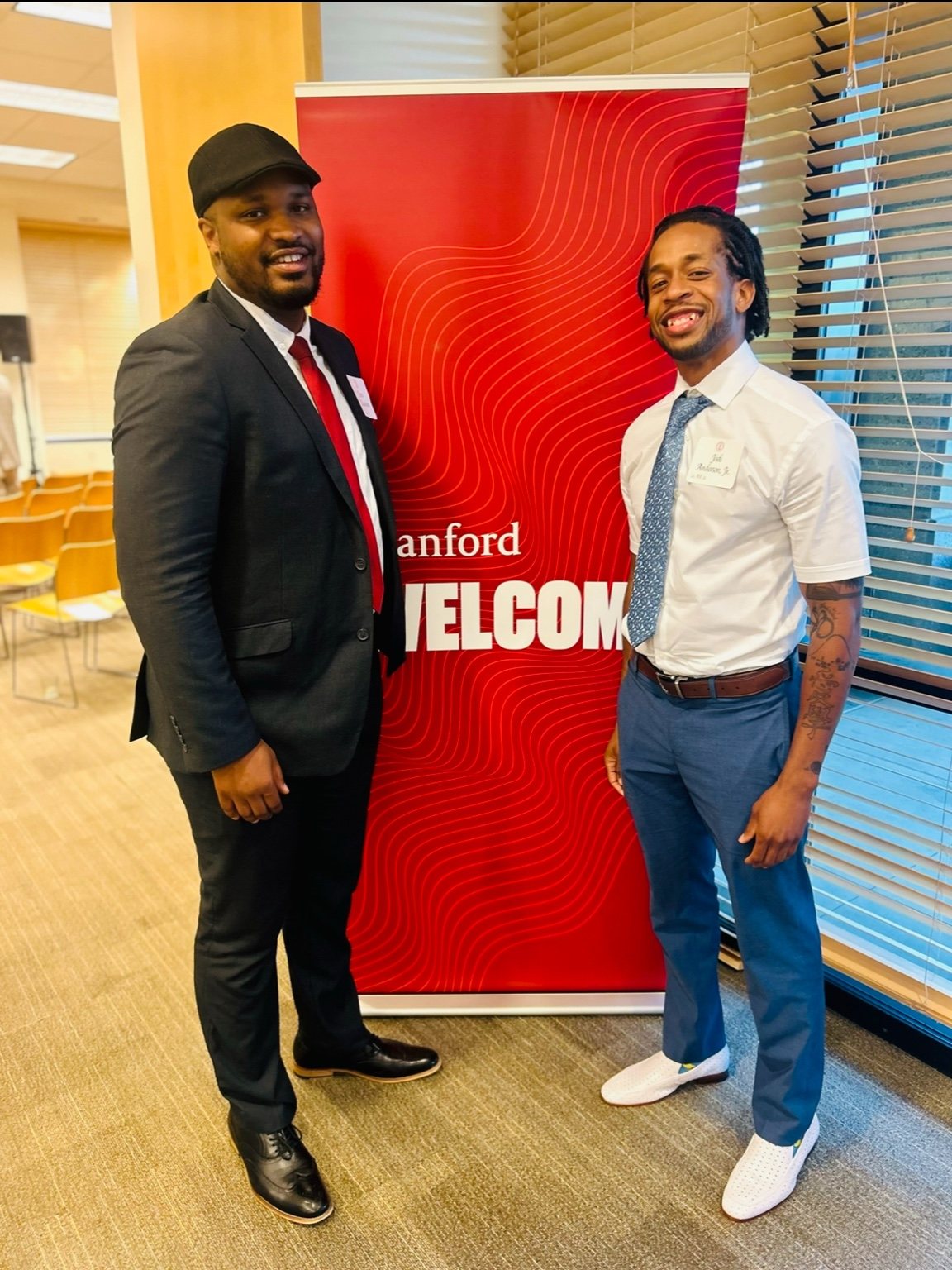 PipeDreamers representatives together at Stanford